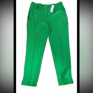 New York & Company Ankle Pants TropGreen Modern Fit Double Stretch 7th Av SIZE 8